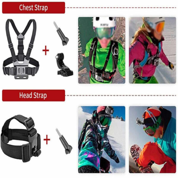 Kit de Accesorios para Cámara de Acción 50 en 1 - Imagen 5
