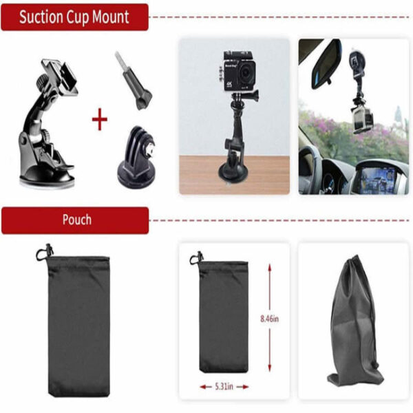 Kit de Accesorios para Cámara de Acción 50 en 1 - Imagen 7