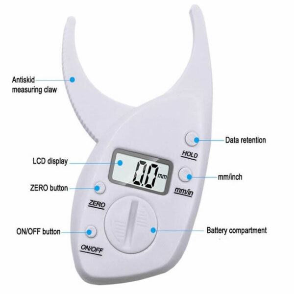 Adipometro Medidor digital de grasa corporal - Imagen 5