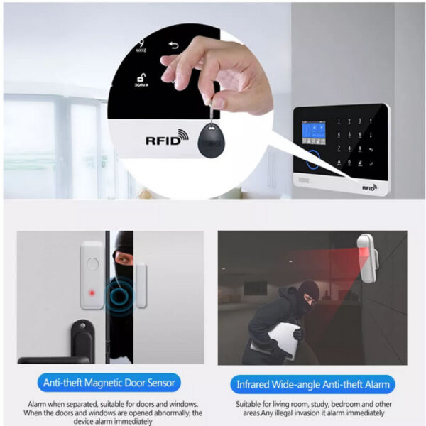 Alarma WIFI Smart Inalambrica - Imagen 6