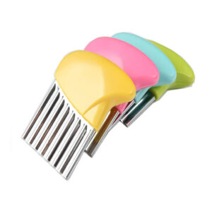 Cortador Rizado Ondulado Papa Verduras Fruta