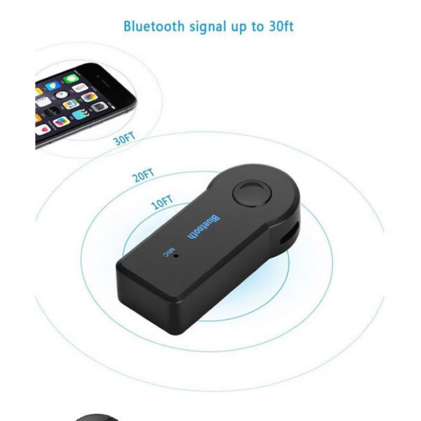 Auxiliar Bluetooth Recargable 3.5mm - Imagen 2
