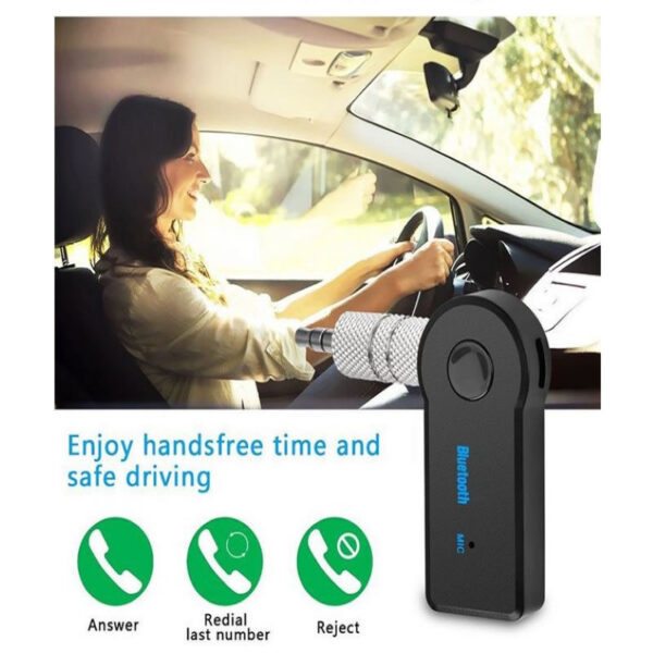 Auxiliar Bluetooth Recargable 3.5mm - Imagen 6