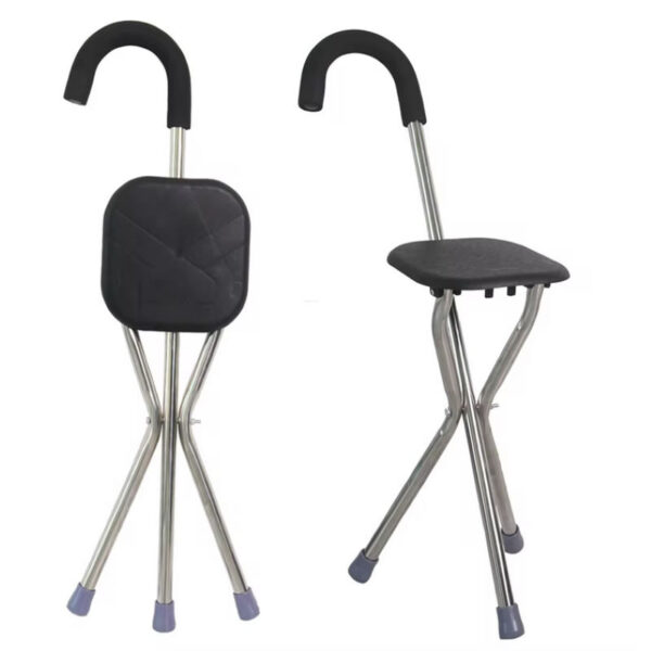 Baston con silla plegable - Imagen 3