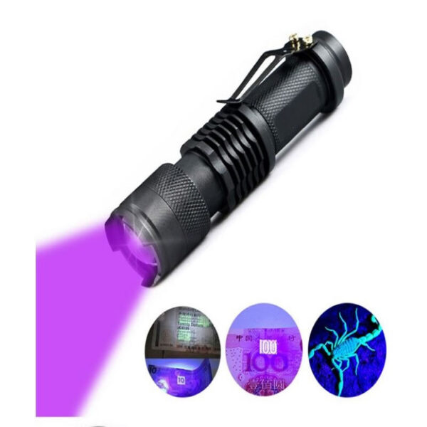 linterna UV grande de Pilas - Imagen 3