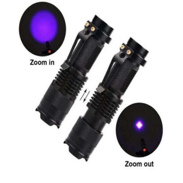 linterna UV grande de Pilas - Imagen 4