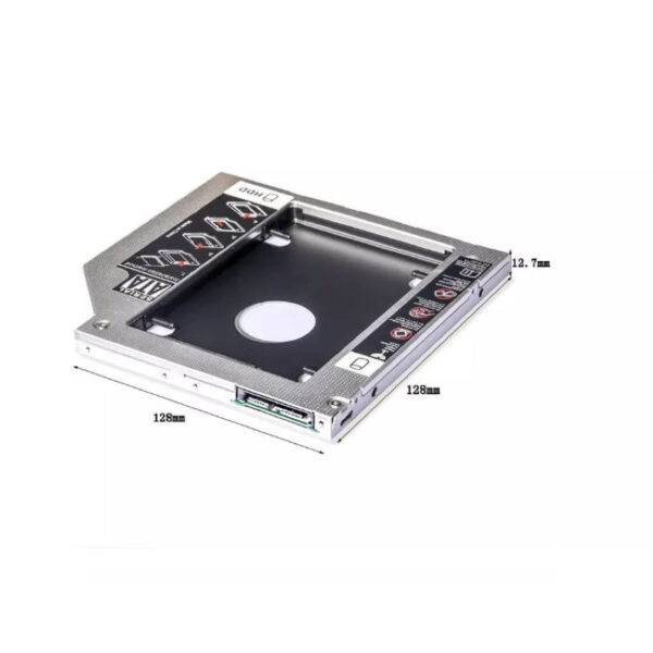 Caddy Segundo disco duro 9.5mm SATA 3.0 - Imagen 2