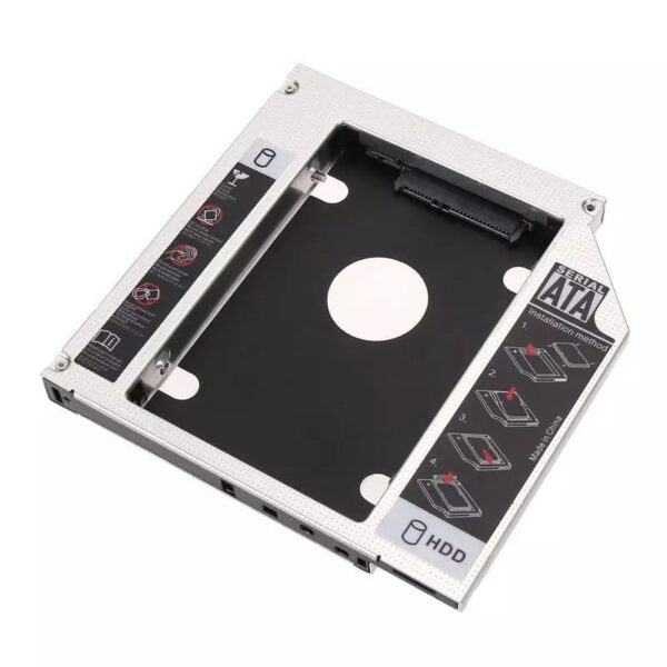 Caddy Segundo disco duro 9.5mm SATA 3.0 - Imagen 3