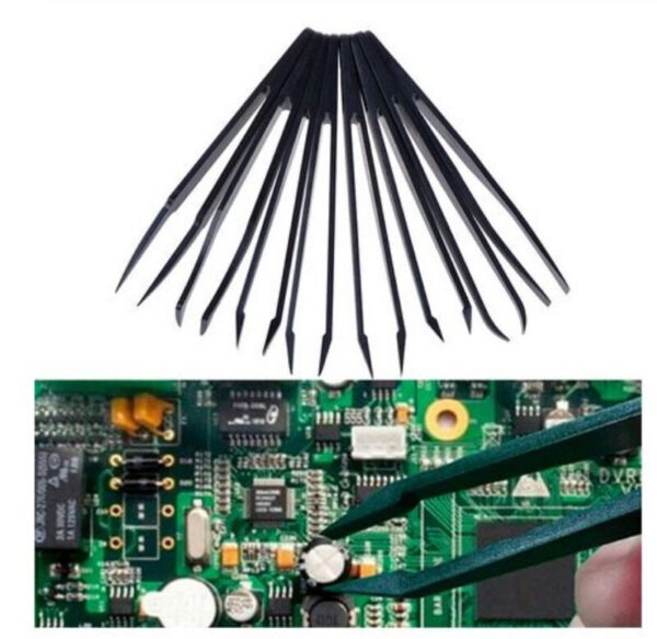 Pinzas Fibra de Carbono Antiestaticas - Imagen 4