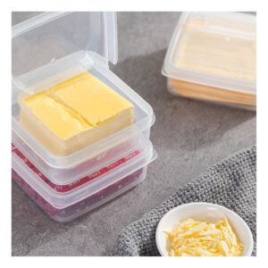 Recipiente Queso Mantequilla Almacenamiento Nevera