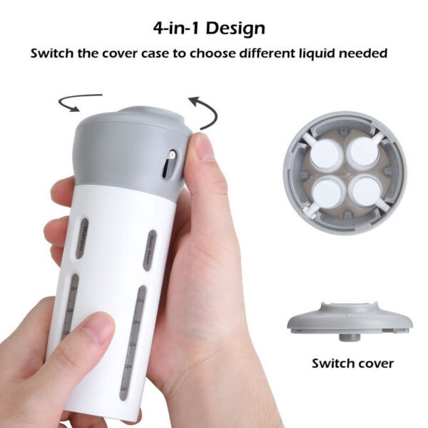 Dispensador Multiple Crema Jabon Shampoo - Imagen 8