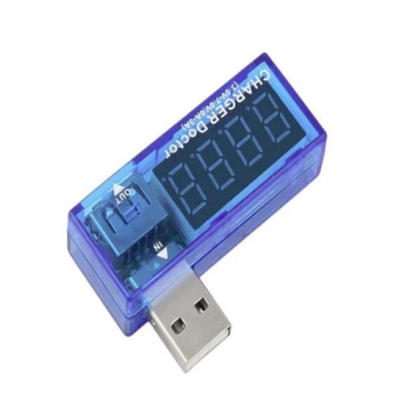 Probador Tester Digital Voltaje Corriente USB