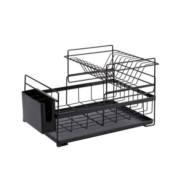 Escurridor platos de metal 2 niveles