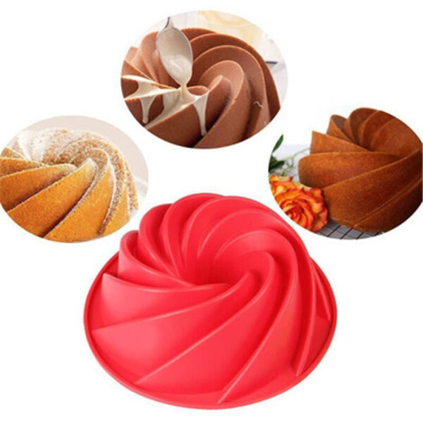 Molde Espiral Pasteleria 19 cm x 7.8 cm - Imagen 2