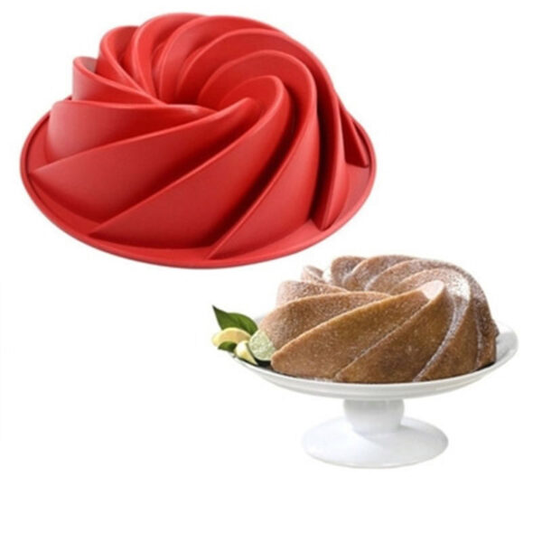 Molde Espiral Pasteleria 19 cm x 7.8 cm - Imagen 3