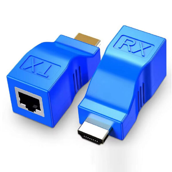 Extensor HDMI RJ45 Cat5 Cat6 Transmisor Receptor