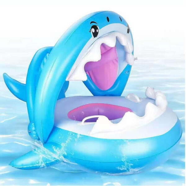 Flotador con techo tiburon bebe - Imagen 3