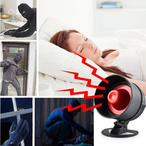 Alarma inalambrica casa sirena - Imagen 6