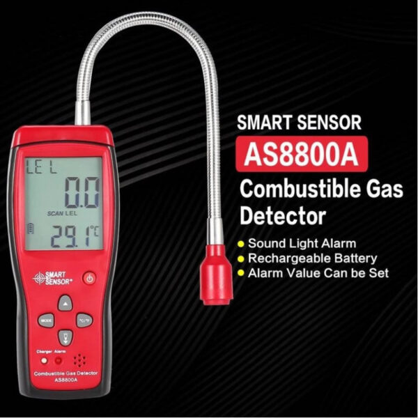 Detector digital de fugas de gas combustible - Imagen 2
