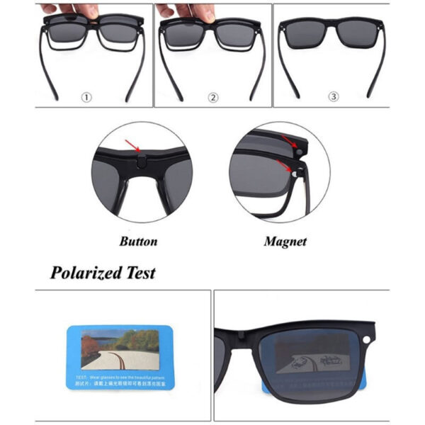 Montura Gafas Magnetica 2203A - Imagen 5