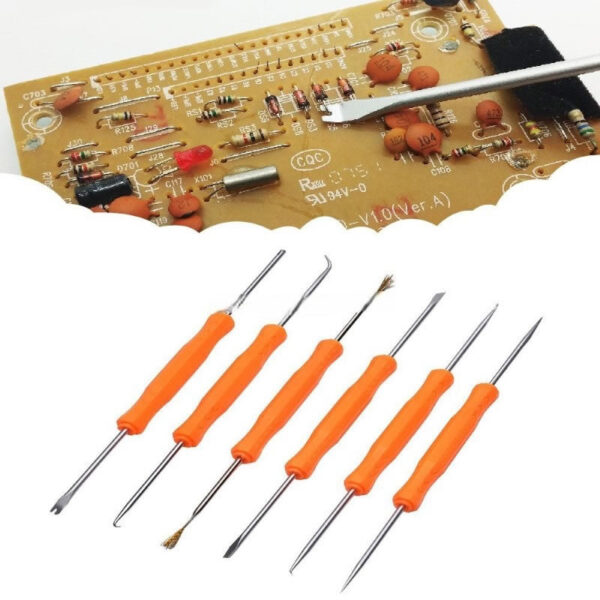 Kit soldador profesional 60W 18 piezas temperatura regulable - Imagen 7