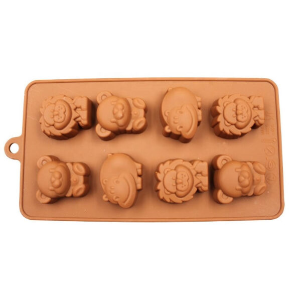 Molde Animales Small Silicona Chocolate - Imagen 4