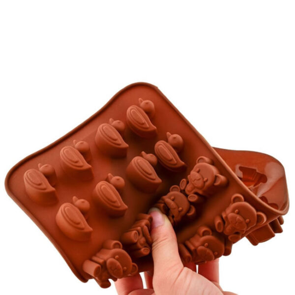 Molde Animales Large Silicona Chocolate - Imagen 3