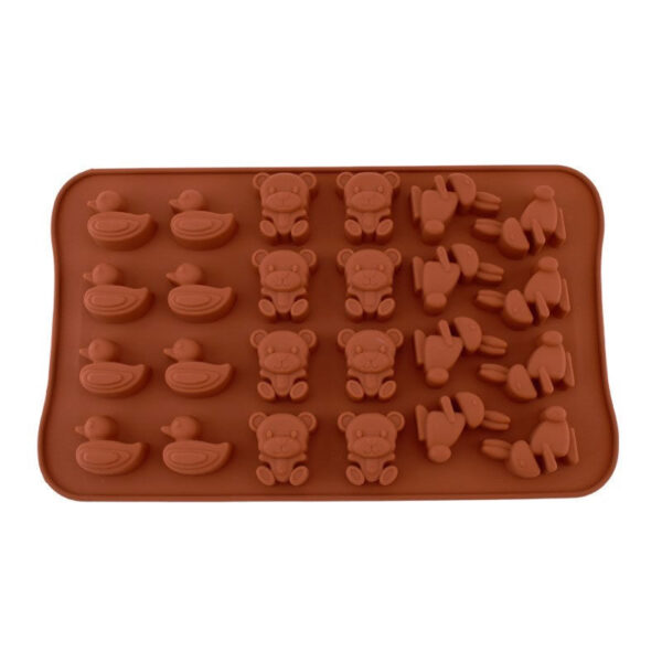 Molde Animales Large Silicona Chocolate - Imagen 4