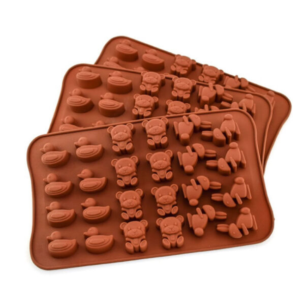 Molde Animales Large Silicona Chocolate - Imagen 5