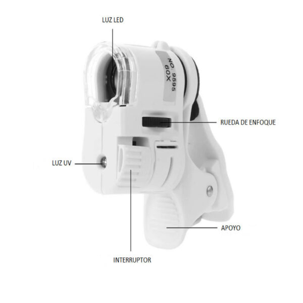 Lupa 60X Celular - Imagen 4