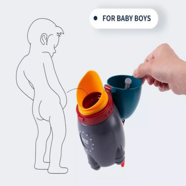 Orinal Bebe Niño Portatil - Imagen 2