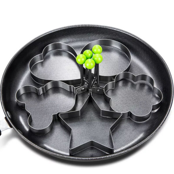 Molde Pancakes Huevos Metalico - Imagen 2