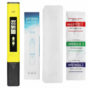Medidor de pH liquidos calibración automática