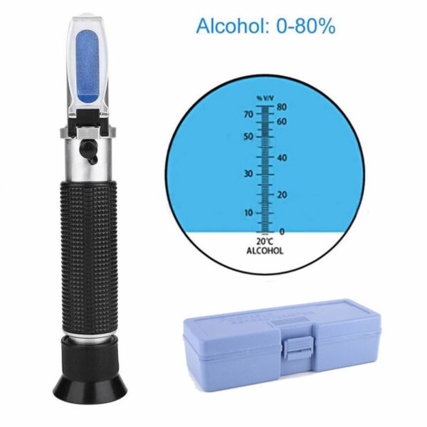 Refractometro Alcohol 80%