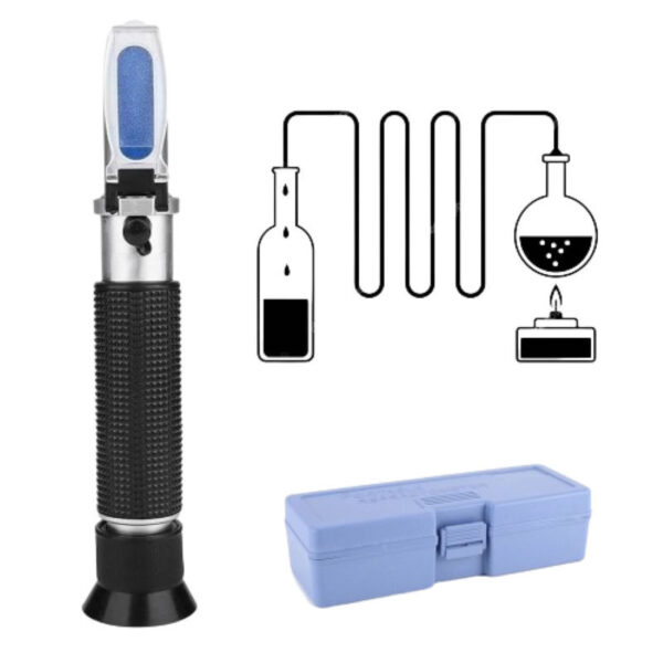 Refractometro Alcohol 80% - Imagen 3