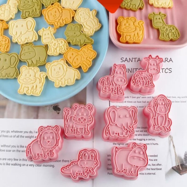 Molde Galleta Safari 8 piezas - Imagen 7