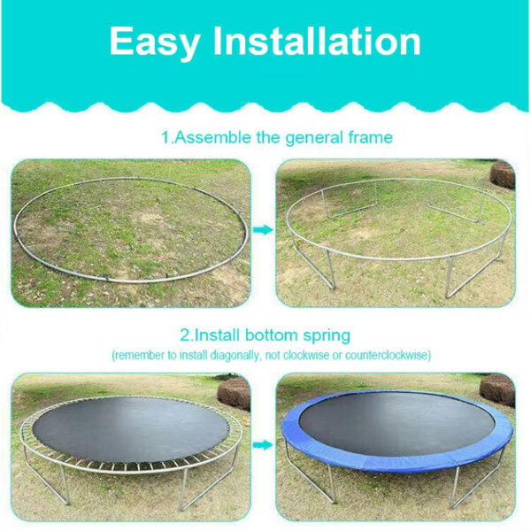 Trampolin Saltarin 3 mts con red de seguridad - Imagen 3