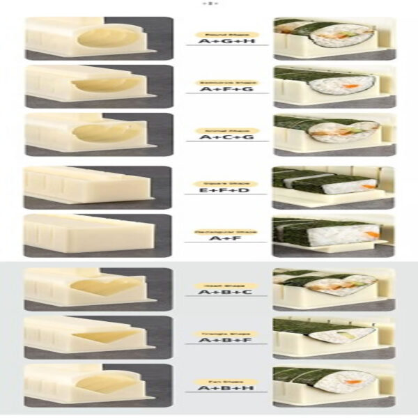 Sushi Kit DIY Molde - Imagen 10