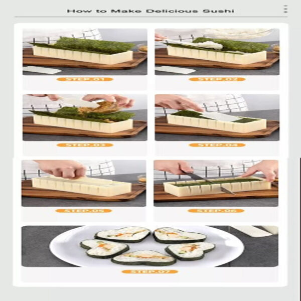 Sushi Kit DIY Molde - Imagen 11