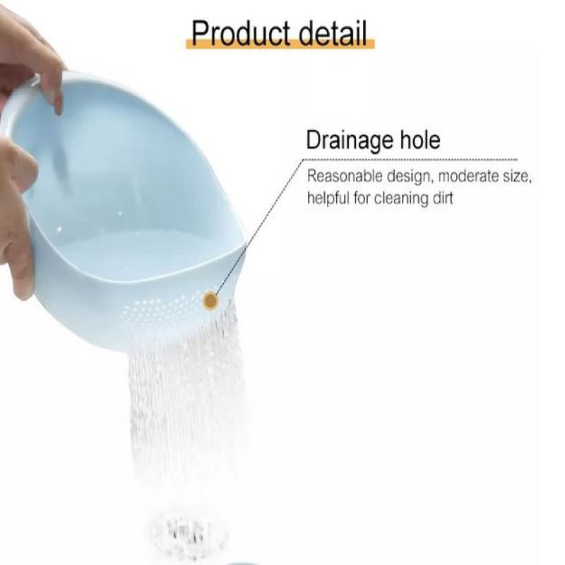 Bowl Taza Lavado Arroz Pastas Alimentos - Imagen 3