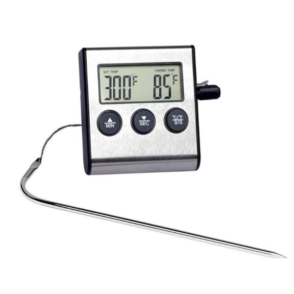 Termometro Horno Acero Inoxidable Sonda
