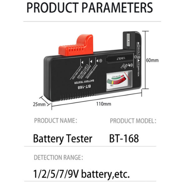 Probador de Pilas Tester Baterias Todo Tipo - Imagen 4