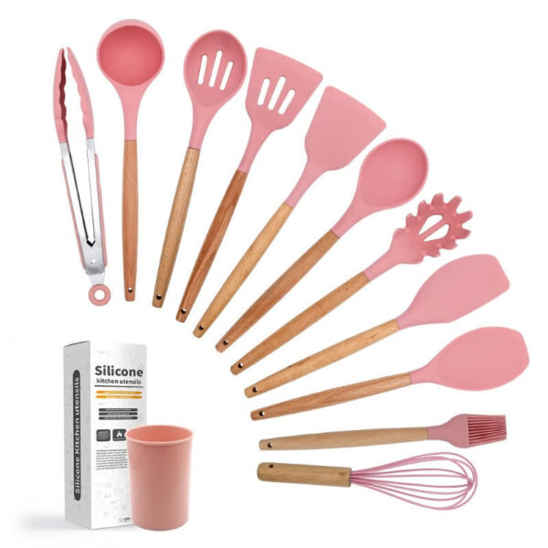 Kit Utensilios de Cocina 12 piezas Silicona - Imagen 6