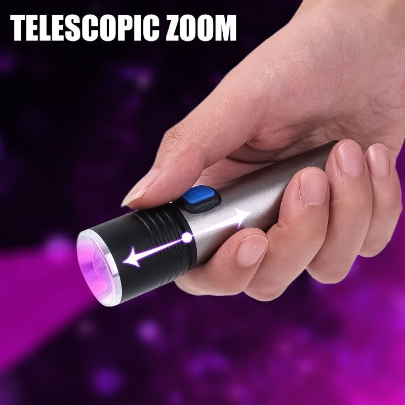 Linterna Grande UV 365nm Recargable - Imagen 4