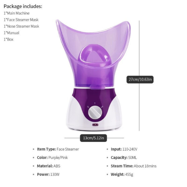 Vaporizador facial Caliente - Imagen 7