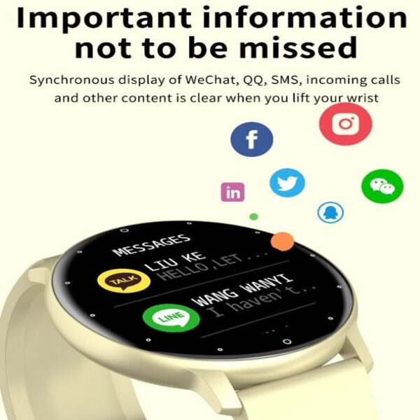Reloj Inteligente ZL02 Smartwatch Bluetooth Deportes - Imagen 10