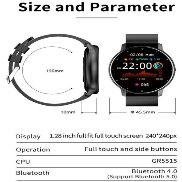 Reloj Inteligente ZL02 Smartwatch Bluetooth Deportes - Imagen 18