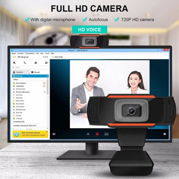 Camara Web 720p Usb - Imagen 2
