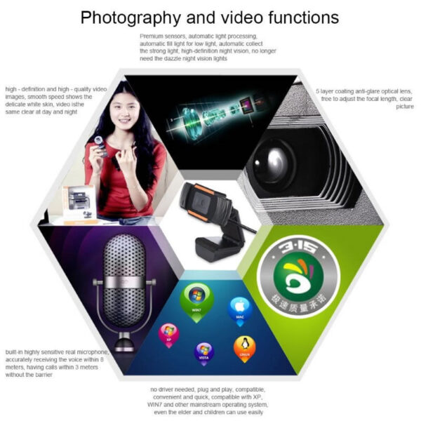 Camara Web 720p Usb - Imagen 4