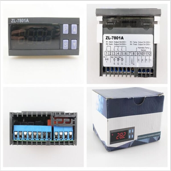 Termostato ZL-7801A Control Incubadora - Imagen 5
